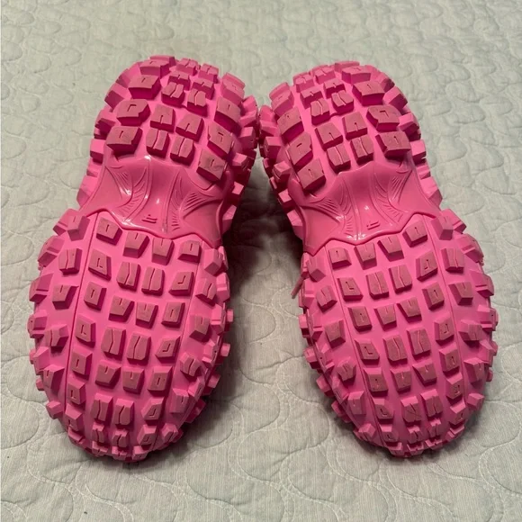 Balenciaga Bouncer Sneakers Women’s Size 10 Chunky Sole Pink Stunning - Picture 11 of 14